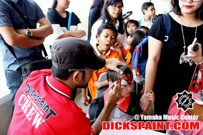 face painting kids yamaha jakarta