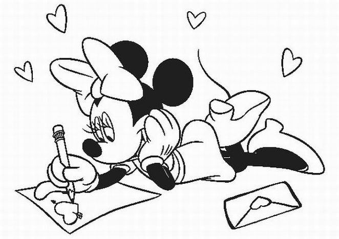 valentines coloring pages disney - photo #5