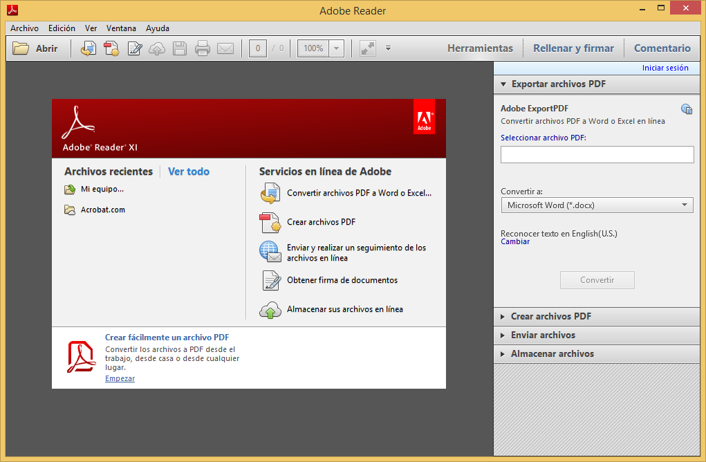 Adobe Reader XI 11.0.10 [Español] [MG-SR] - Gratisprogramas