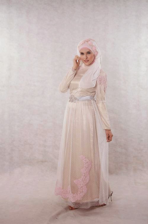 desain gamis pesta