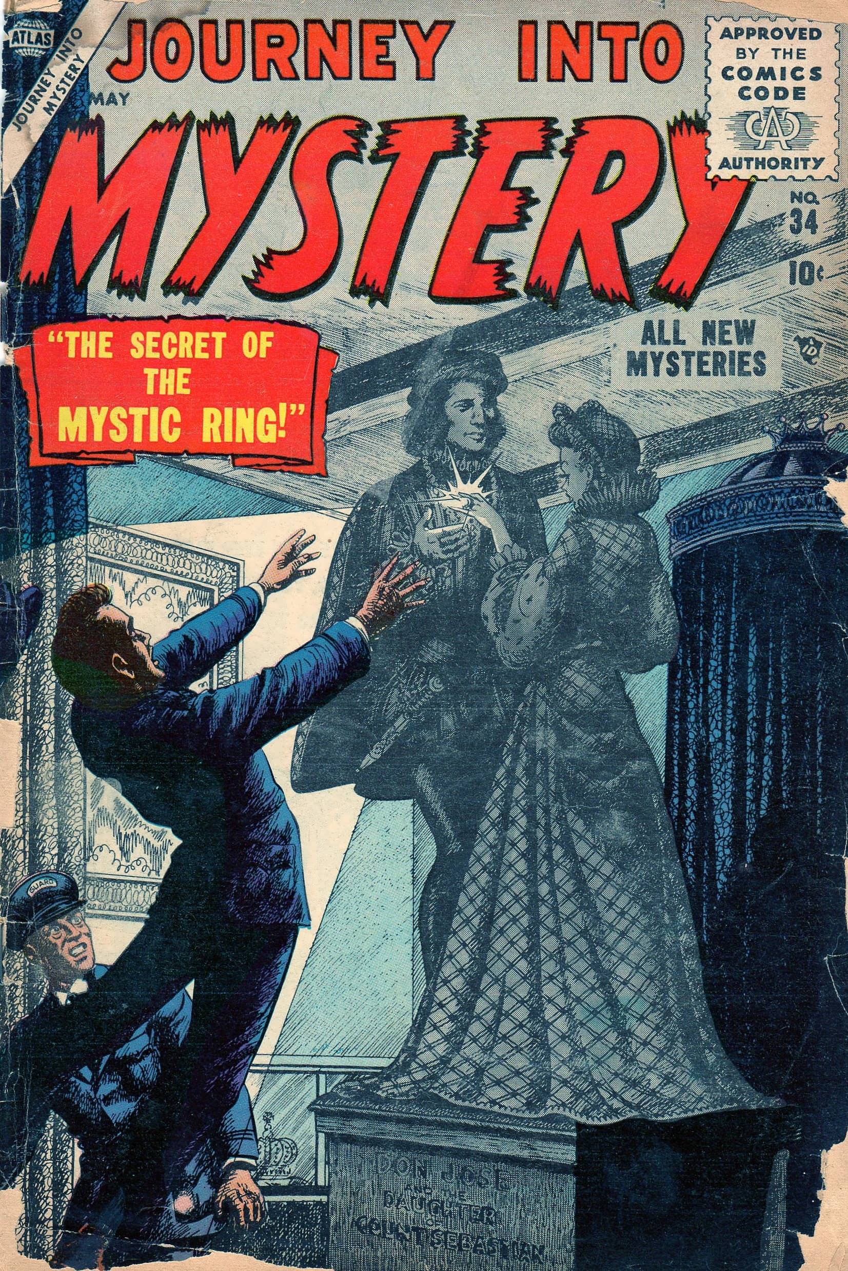 Read online Journey Into Mystery (1952) comic -  Issue #34 - 1
