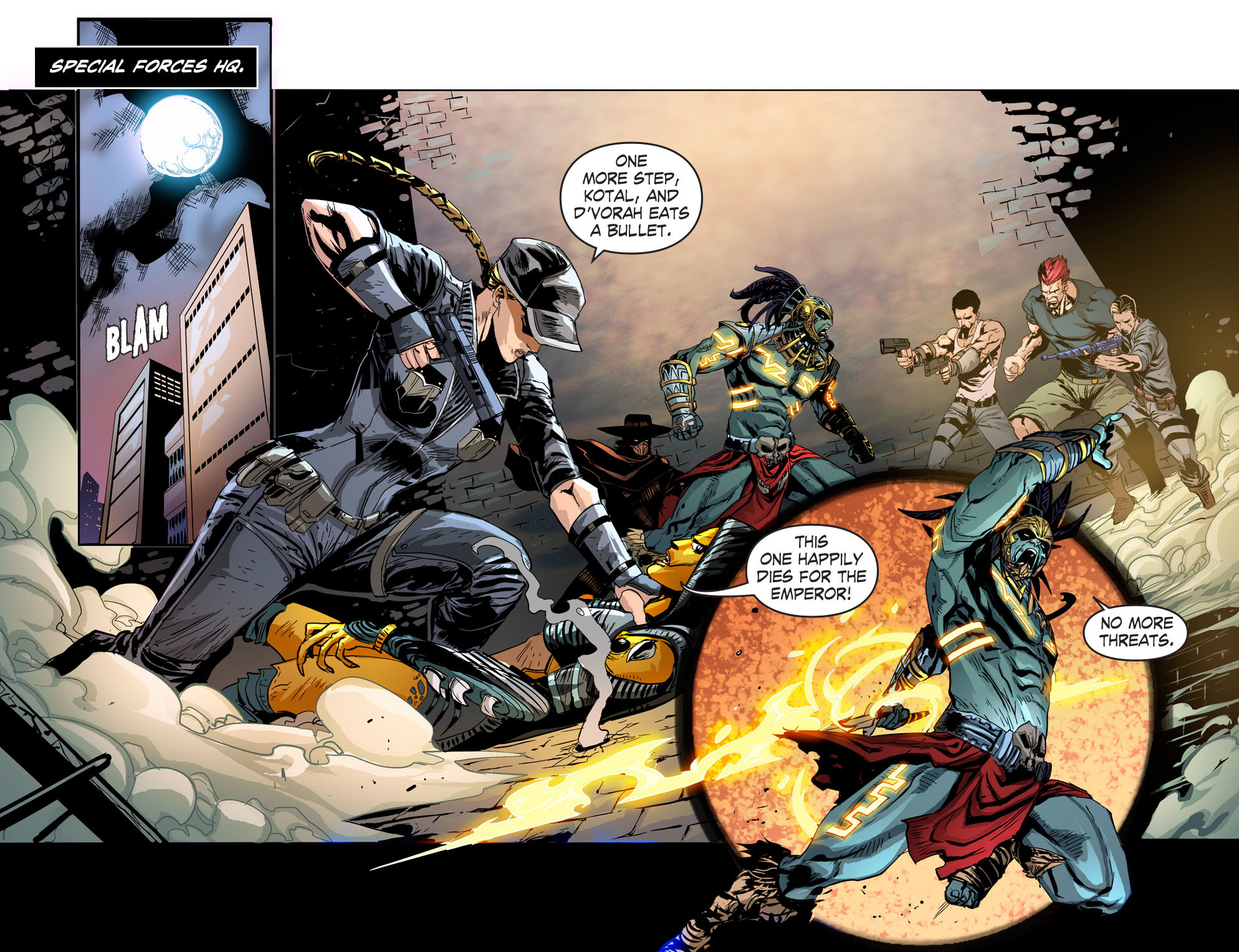 Read online Mortal Kombat X [I] comic -  Issue #5 - 3