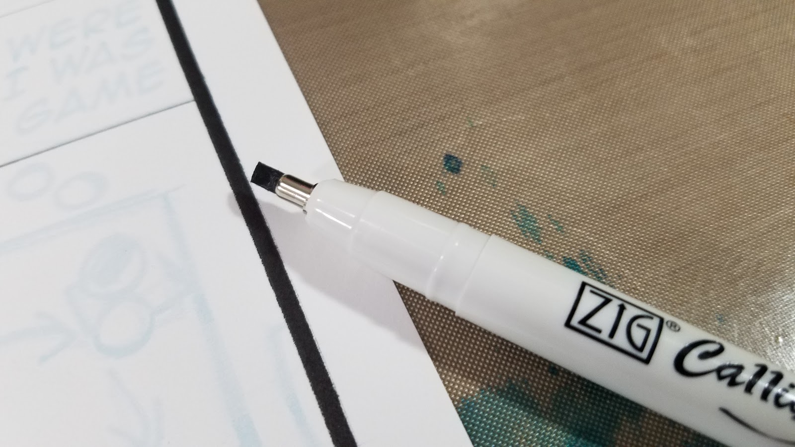 Ink Pen Wash Pen Border Dip Pen Panel Line