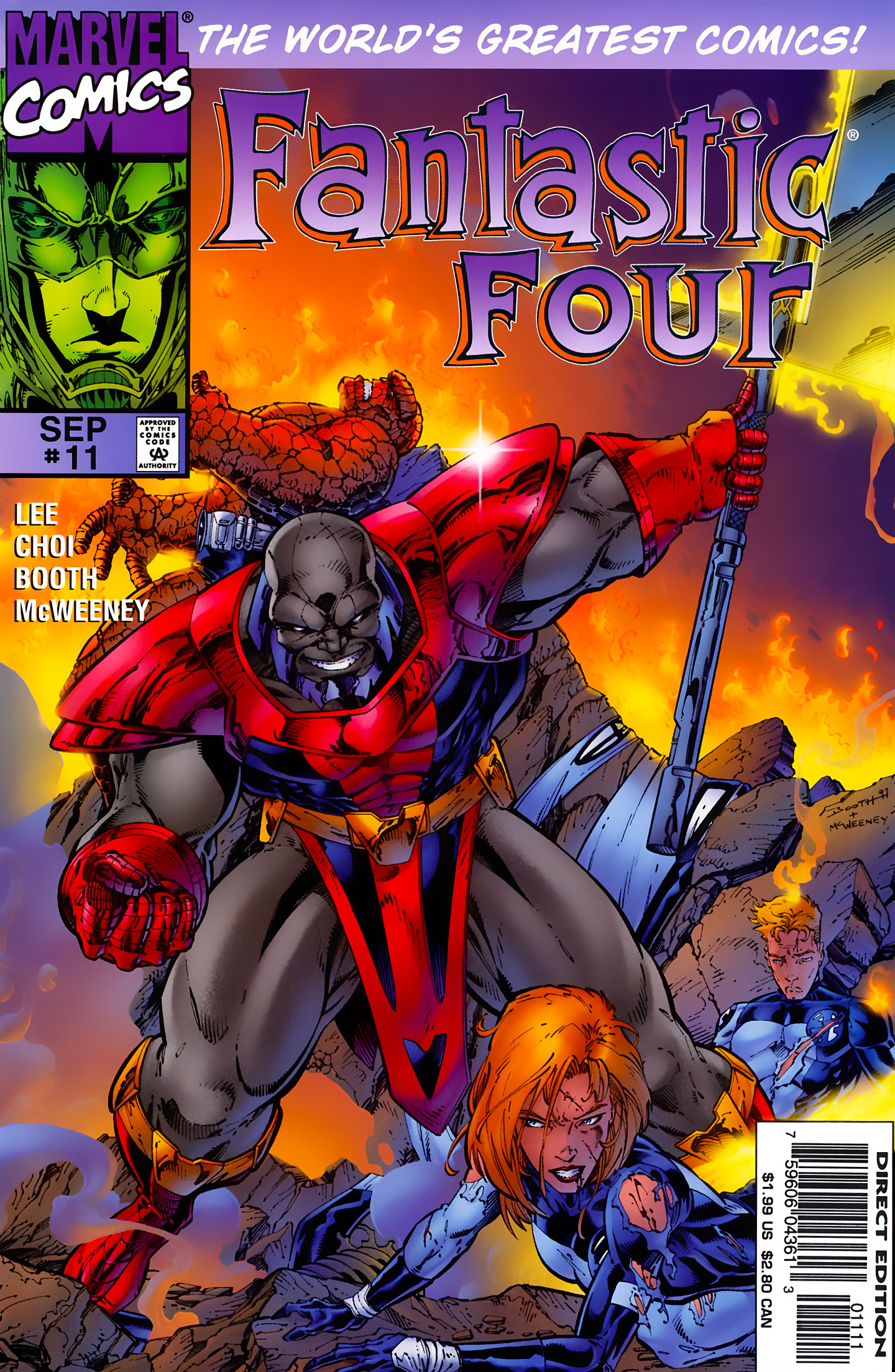Fantastic Four (1996) issue 11 - Page 1