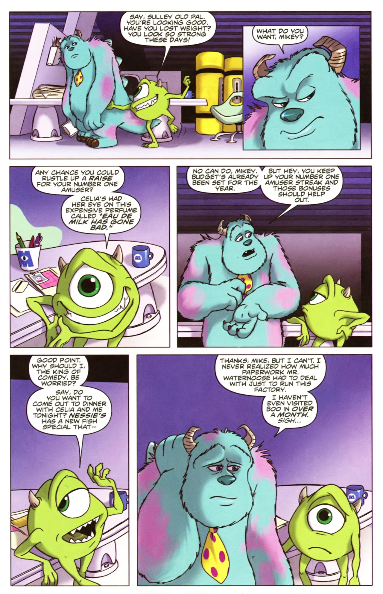 Read online Monsters, Inc: Laugh Factory comic -  Issue #1 - 8