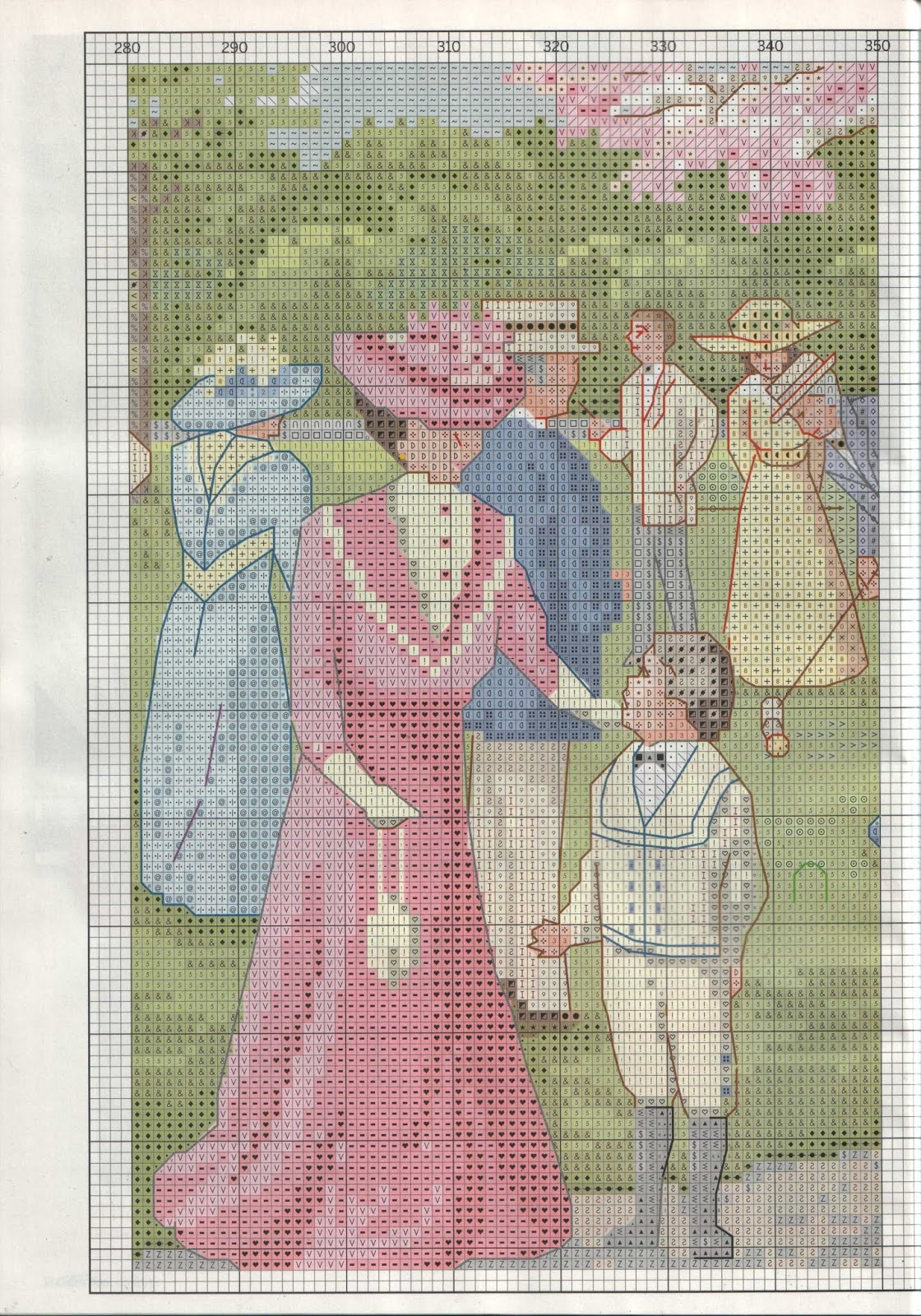 Вышивка схемы прогулка. Вышивка крестом прогулка. Викторианская вышивка крестиком. Викторианская вышивка крестом схемы. Вышивка крестом прогулка с гувернанткой.