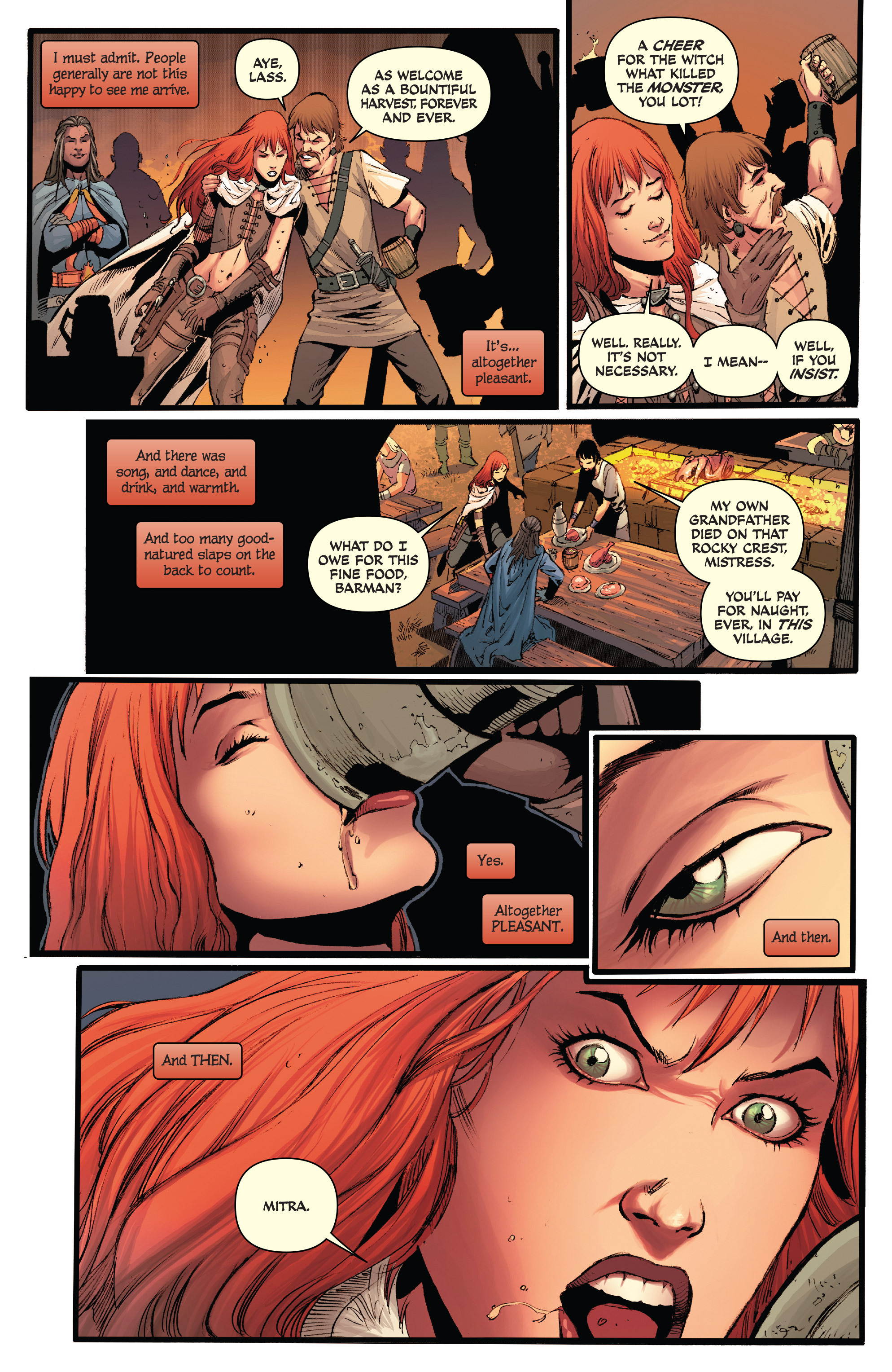 Read online Red Sonja (2013) comic -  Issue #13 - 17