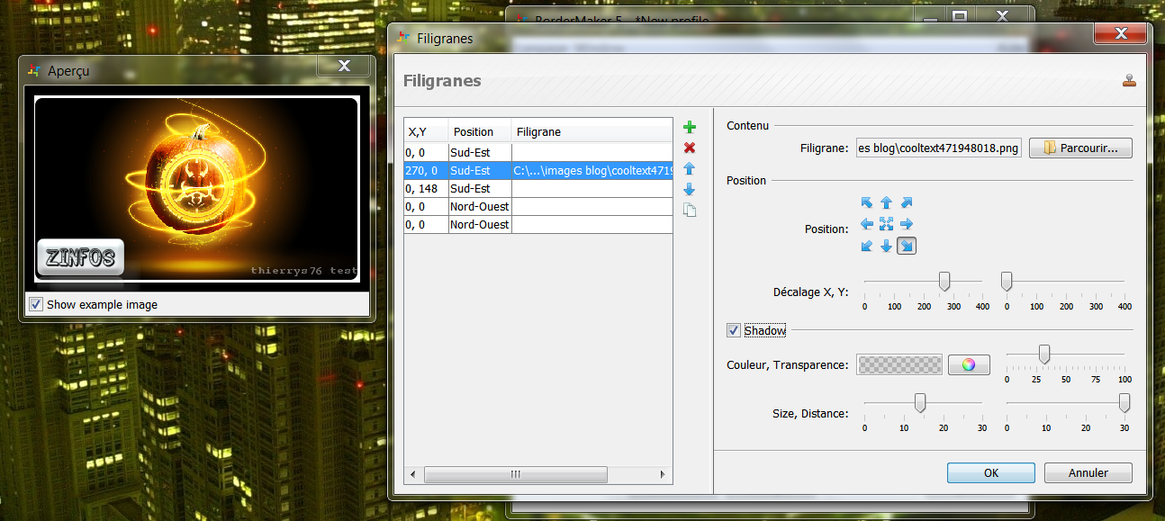 bordermaker pour mac