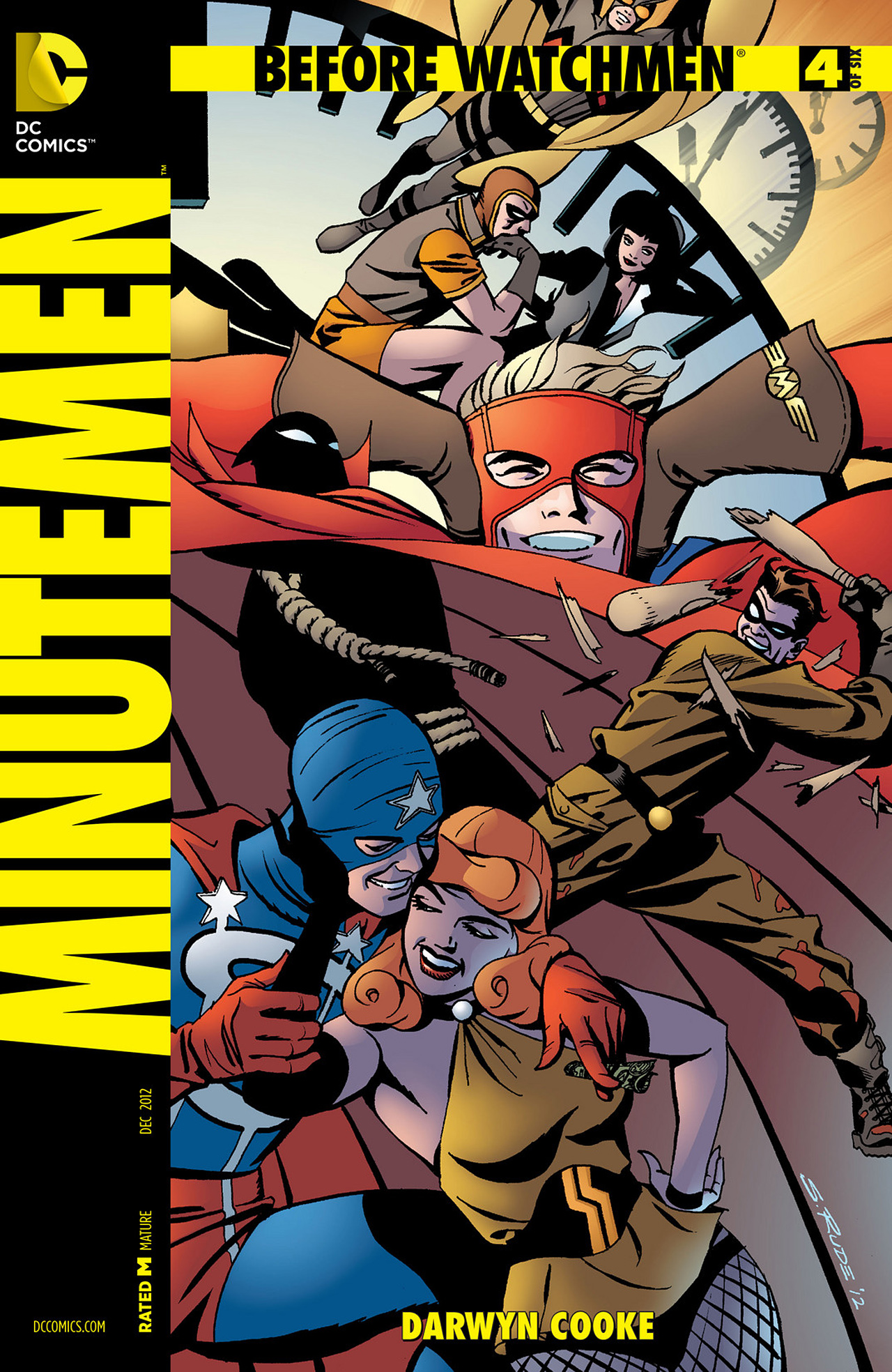 Read online Before Watchmen: Minutemen comic -  Issue #4 - 2