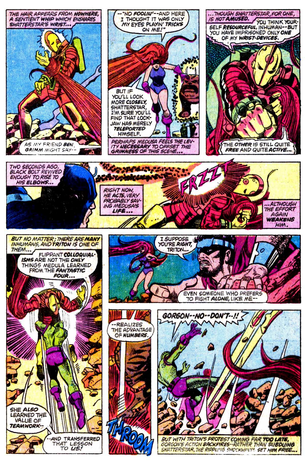 Read online Inhumans (1975) comic -  Issue #4 - 4