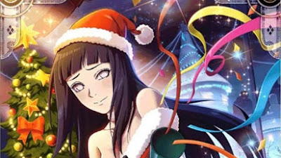 Nuevas ilustraciones sexys de Hinata y Tsunade para navidad