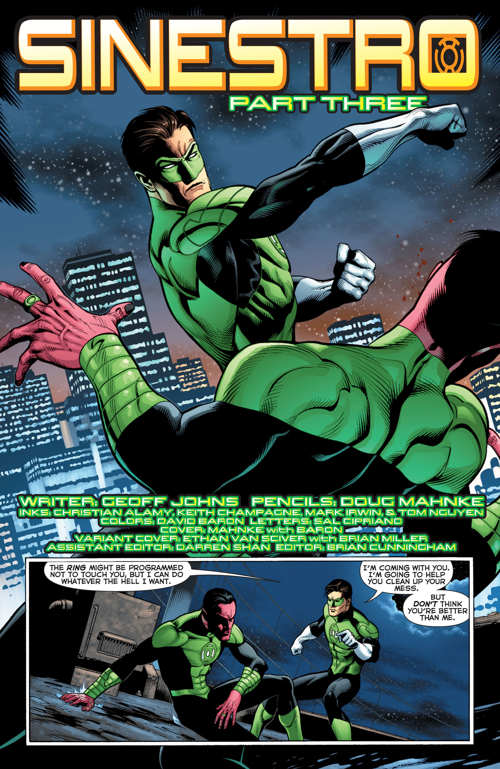 Read online Green Lantern (2011) comic -  Issue #3 - 9