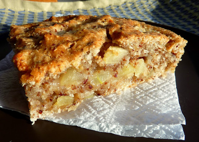 vegan gluten free apple bread 