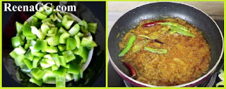 Capsicum Recipe with Besan