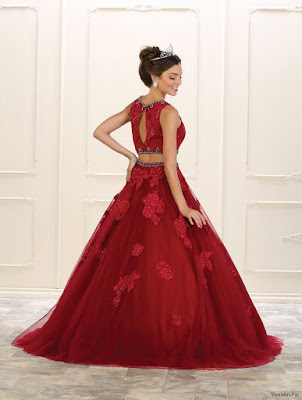 Vestidos de XV Años Color Rojo