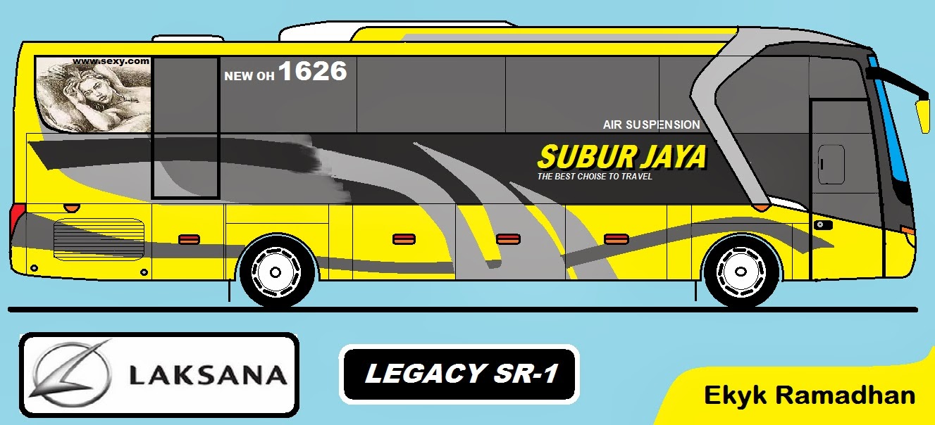 Desain Bus Indonesia Kumpulan Desain Bus