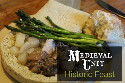 Medieval-Unit-Historic-Feast-With-Recipes-and-book-titles