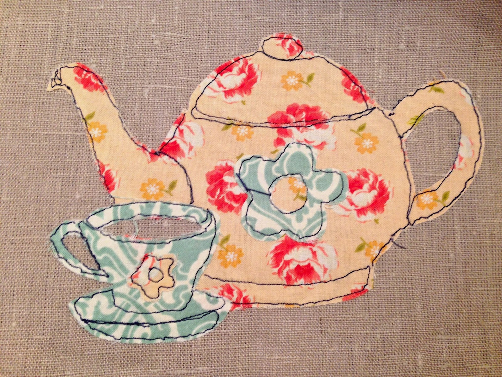 Teapot Embroidery Designs Free