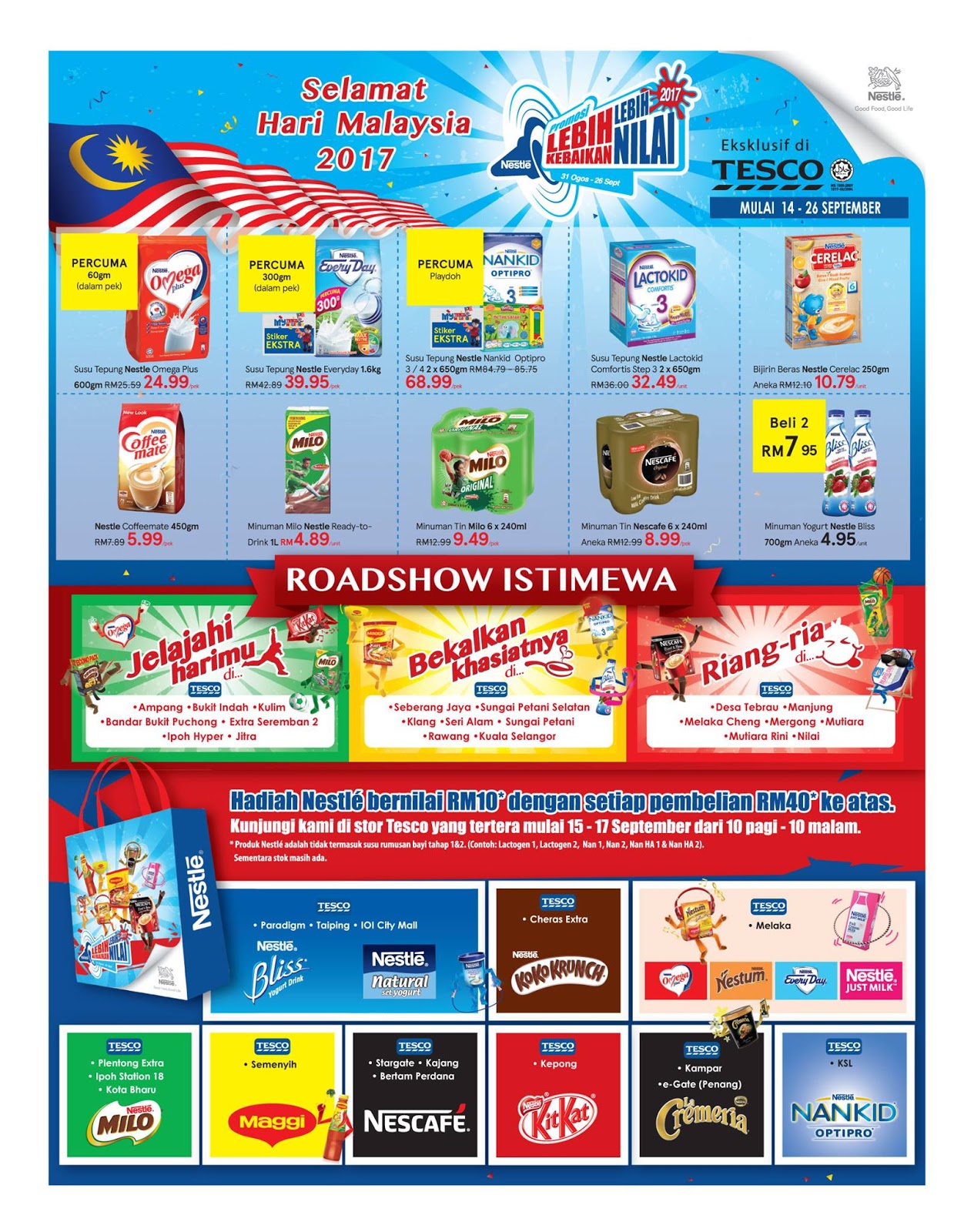 Tesco Catalogue Discount Offer Promo Price Until 27 September 2017