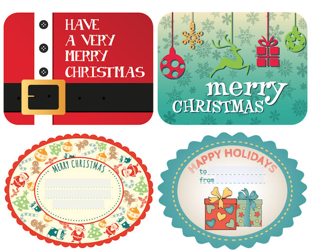 Personalizar tus regalos con etiquetas imprimibles gratis