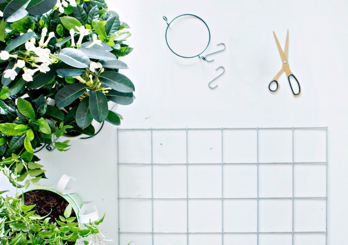 Diy jardin vertical para interior