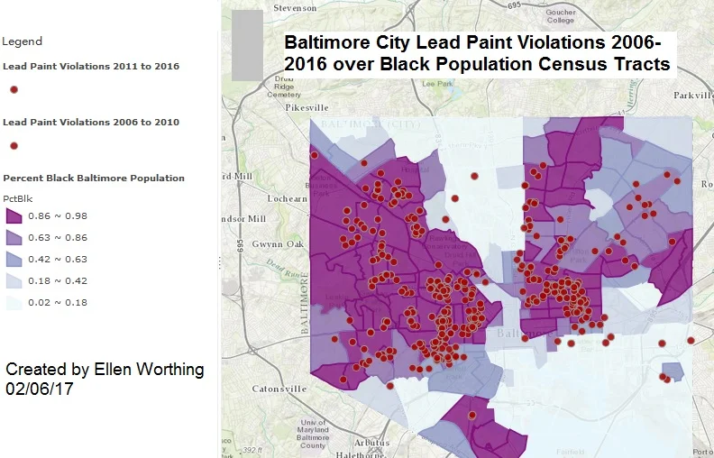 Lush Baltimore Lead Paint Picture in 4K