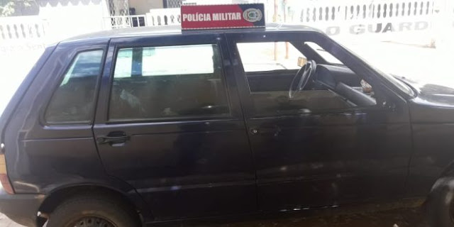 Carro roubado na zona rural de Riacho dos Cavalos é localizado pela PM em Jericó