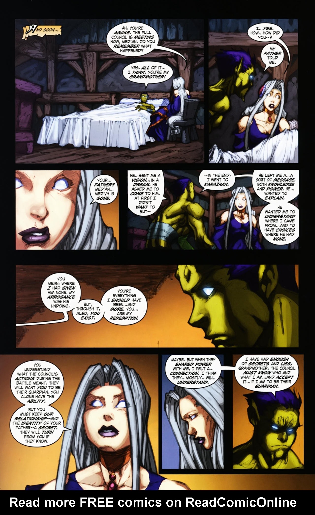 Read online World of Warcraft comic -  Issue #24 - 28