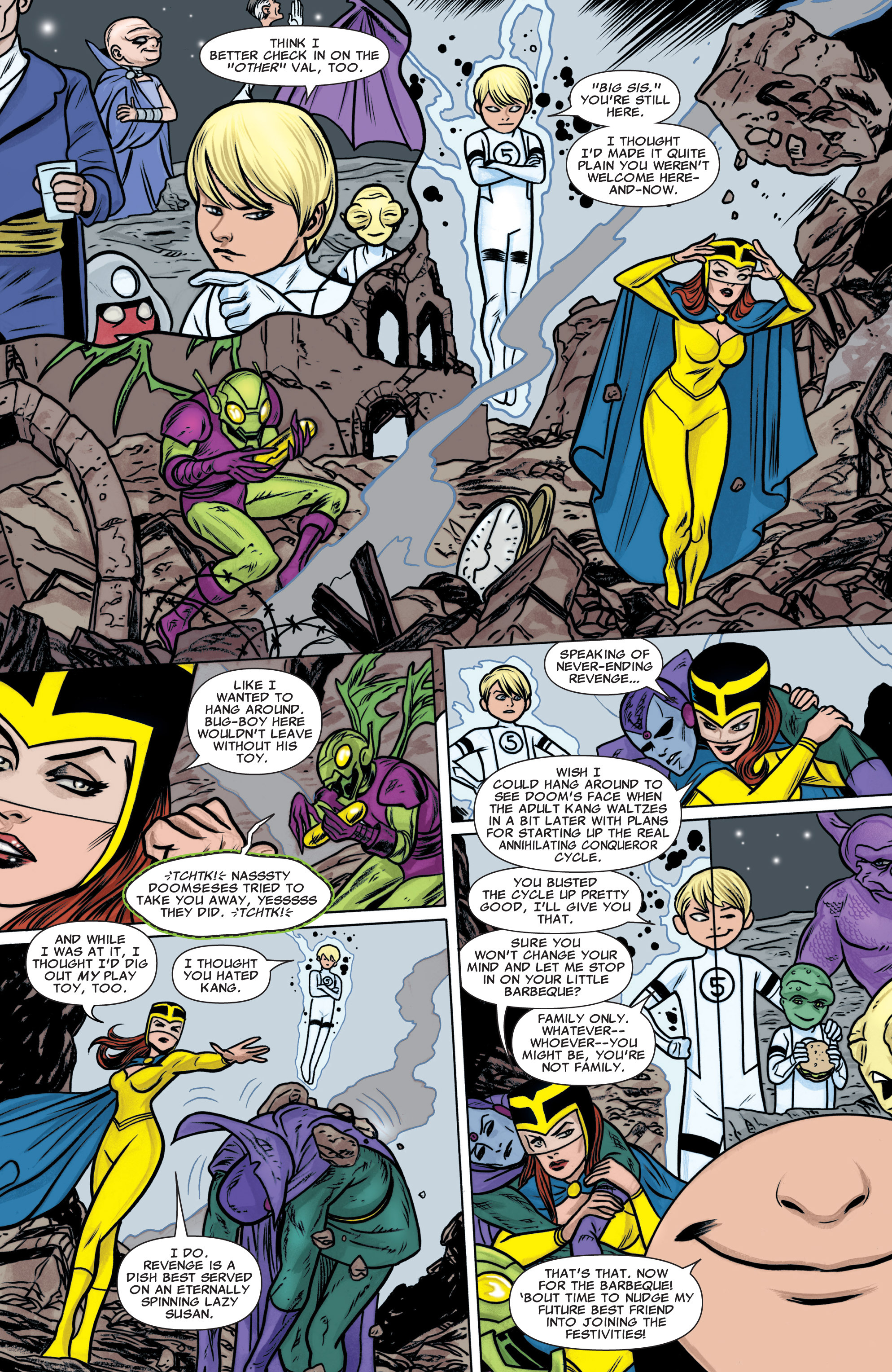 Read online FF (2013) comic -  Issue #16 - 29
