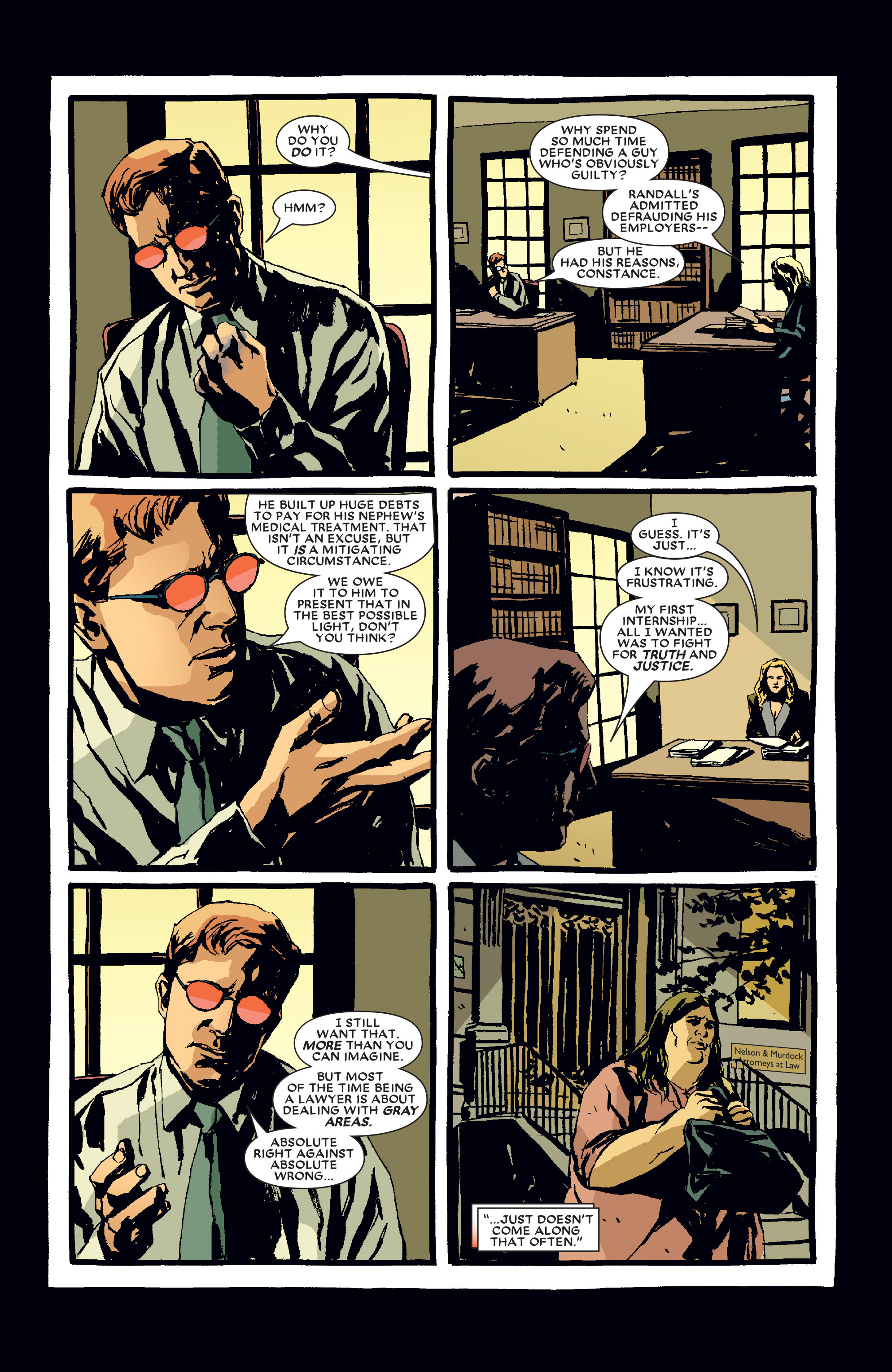 Read online Daredevil: Redemption comic -  Issue #1 - 9