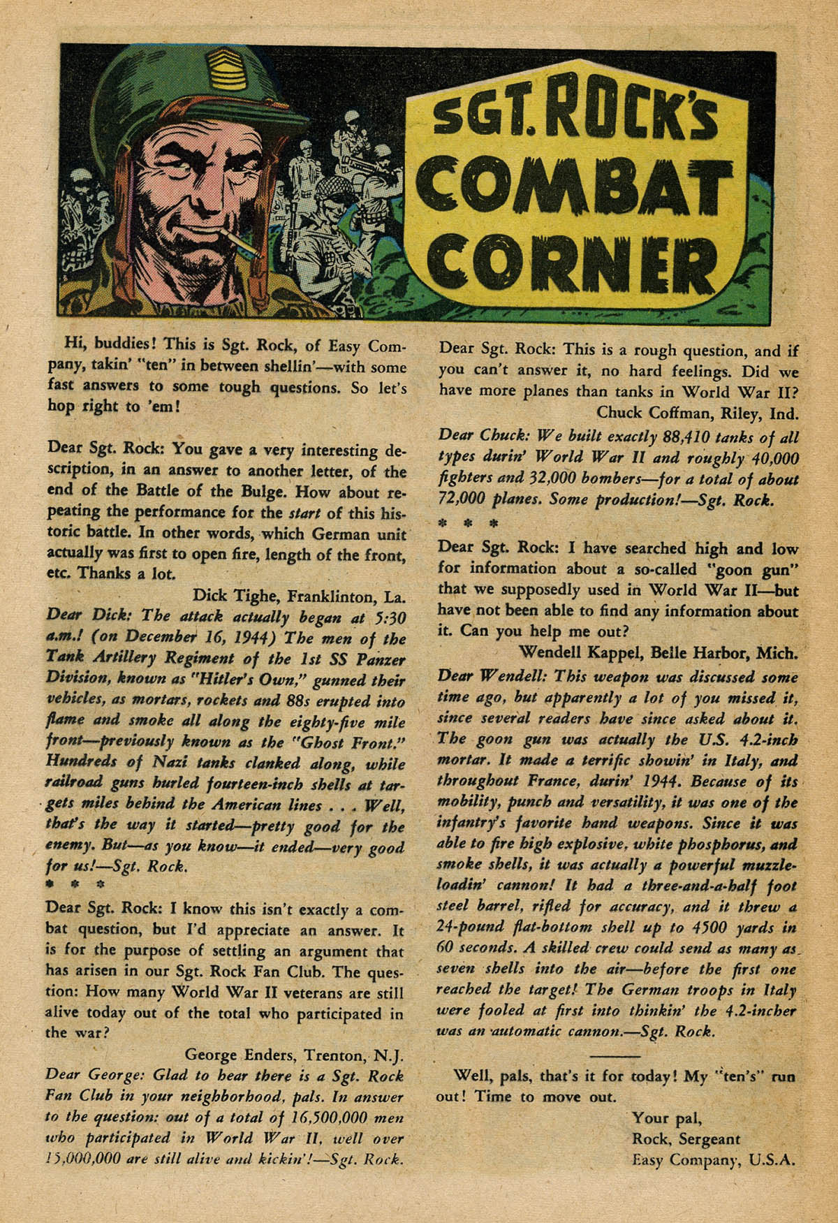 Read online Our Army at War (1952) comic -  Issue #131 - 28