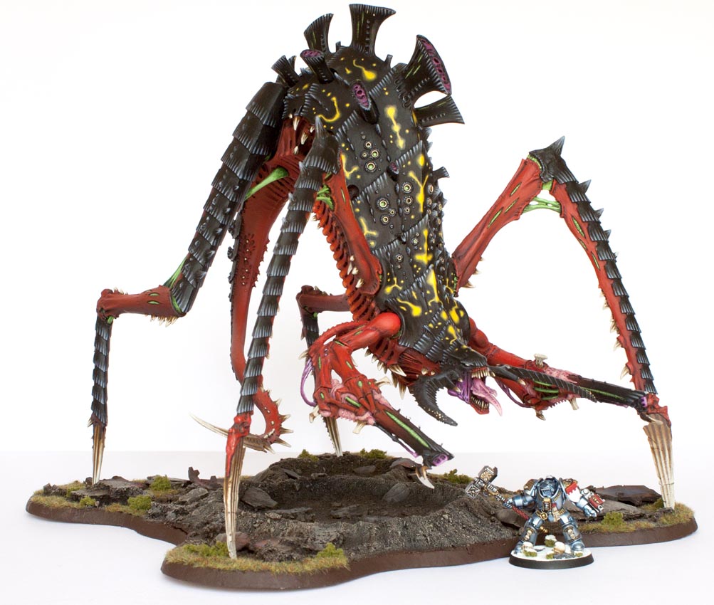 Showcase Tyranid Forge World Hierophant I  Tale of Painters