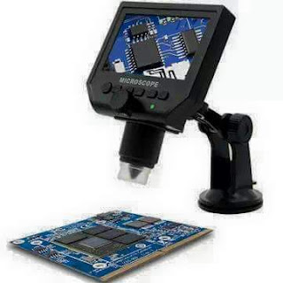 Mustool Digital MicroScope - Electronic Magnifier with LCD Display