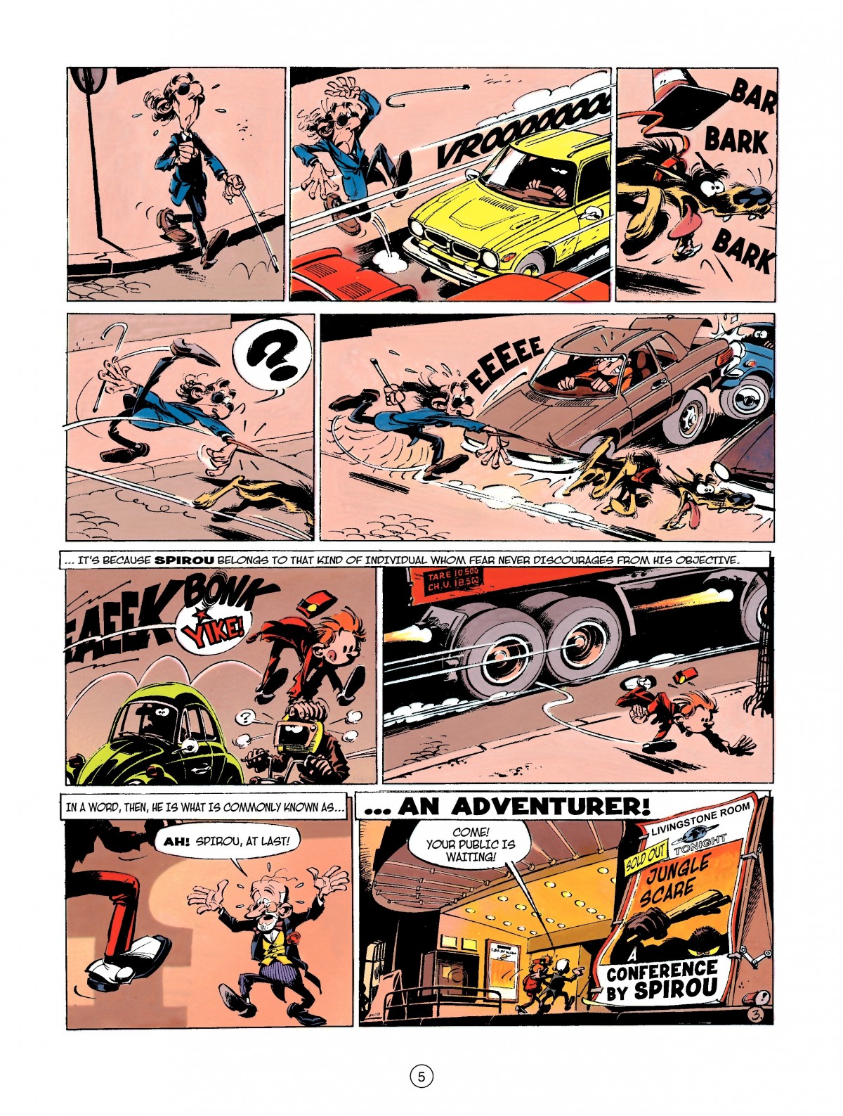 Read online Spirou & Fantasio (2009) comic -  Issue #3 - 5