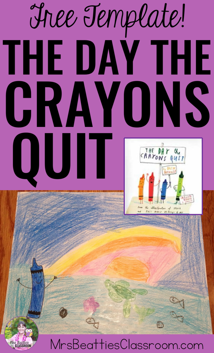 The Day the Crayons Quit is a great mentor text to get your students