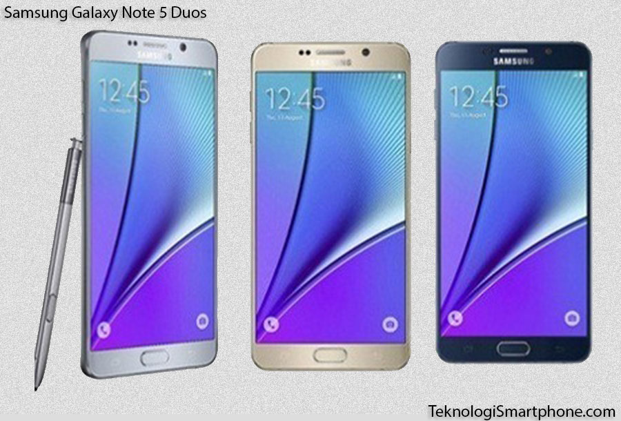 Spesifikasi dan Harga Samsung Galaxy Note 5 Duos Teknologi Smartphone