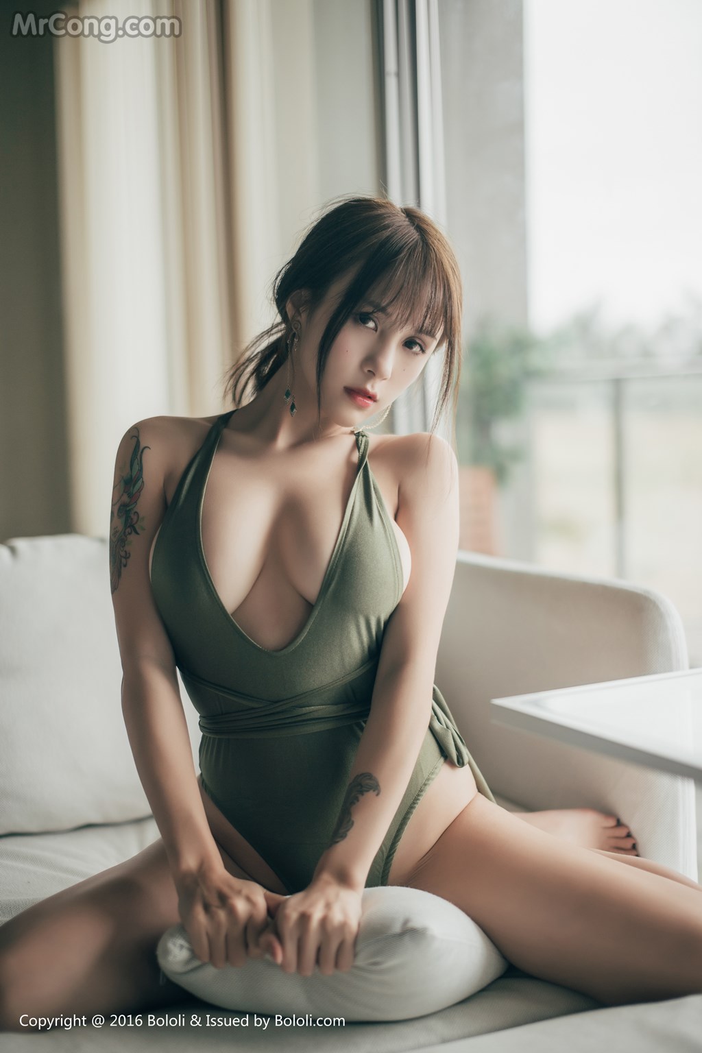 BoLoli 2017-05-02 Vol.049: Model Xia Mei Jiang (夏 美 酱) (60 photos) photo 1-14
