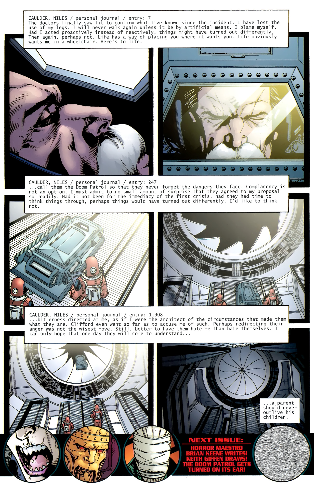 Read online Doom Patrol (2009) comic -  Issue #15 - 23
