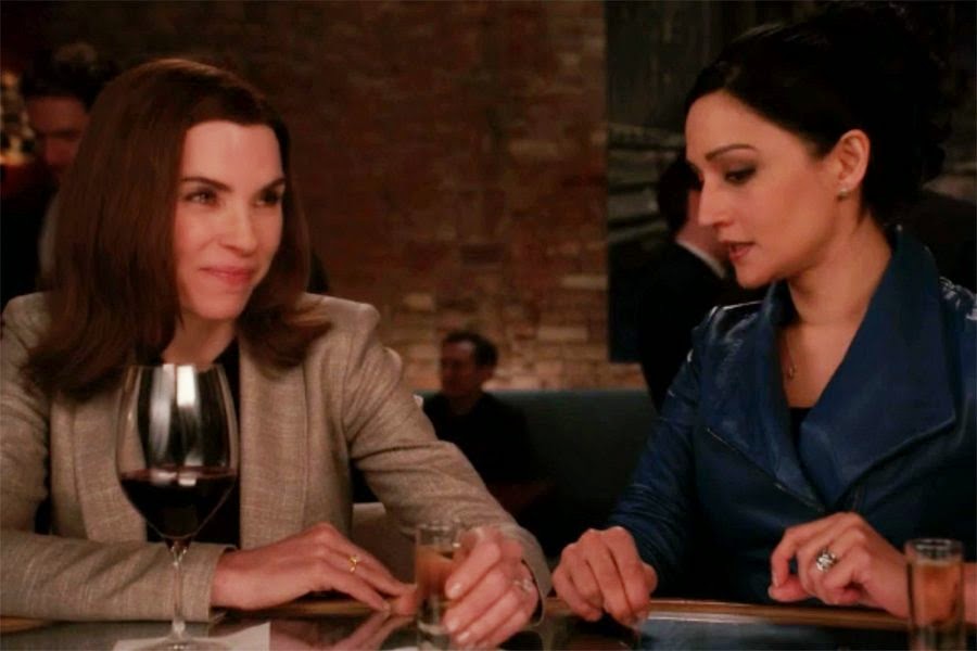 The Good Wife - Season Finale - Julianna M. and Archie P. Didn't Shoot the Scene Together