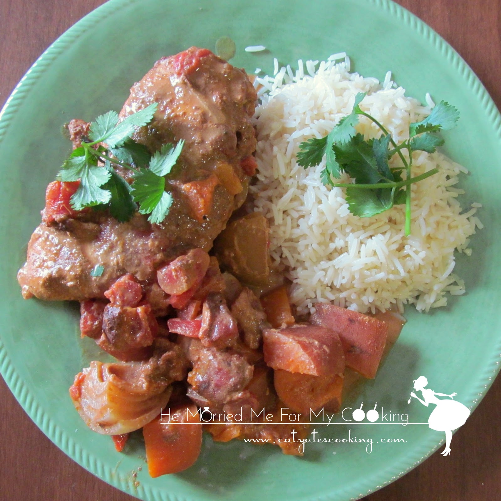 He Married Me For My Cooking Slow Cooker Chicken Curry
