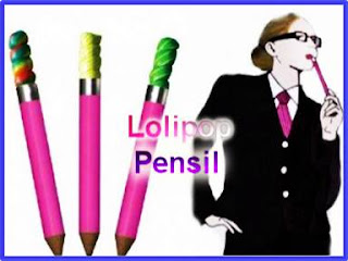 lolipop berbentuk Pensil!