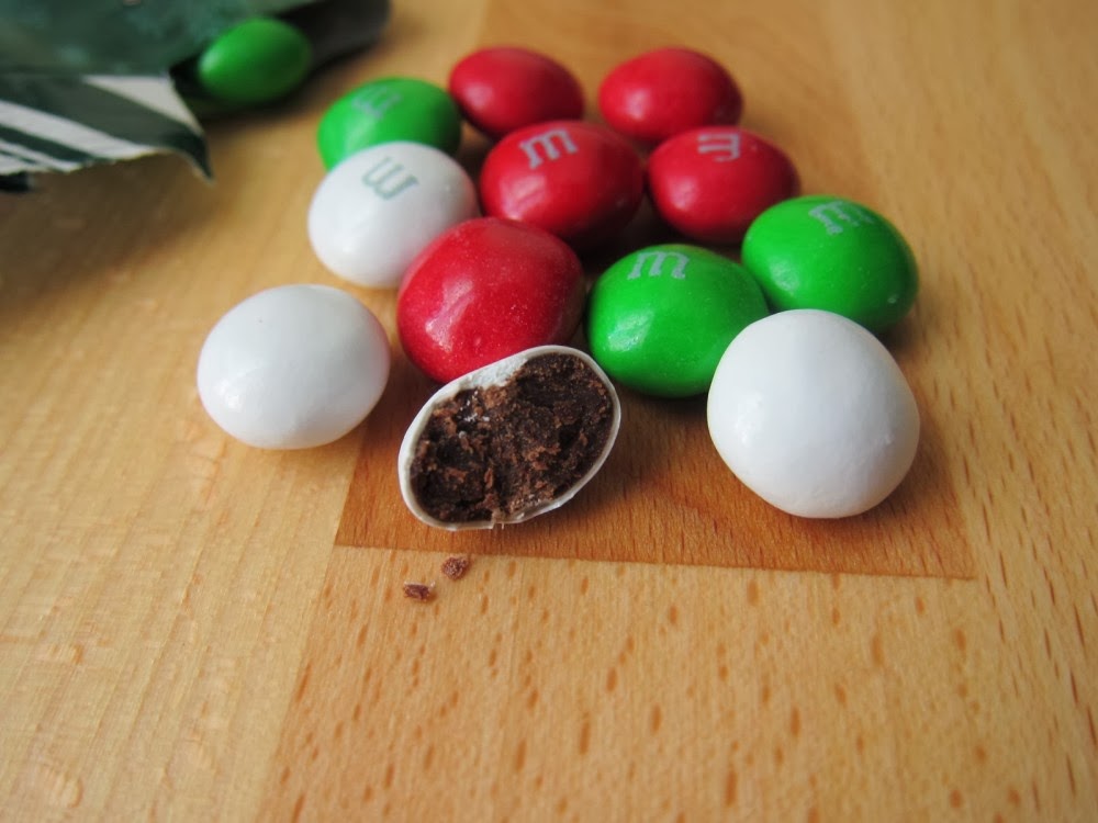Review Holiday Mint M&M's Candies