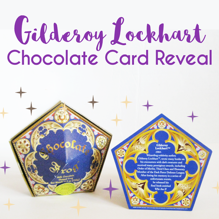 Potter Talk Gilderoy Lockhart Chocolate Frog Card Added To Wizarding