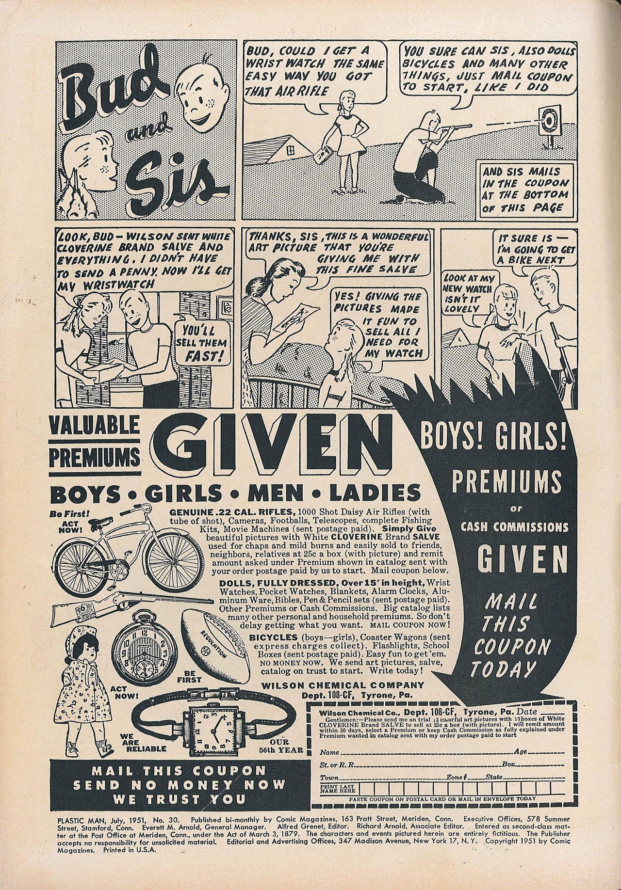 Read online Plastic Man (1943) comic -  Issue #30 - 2