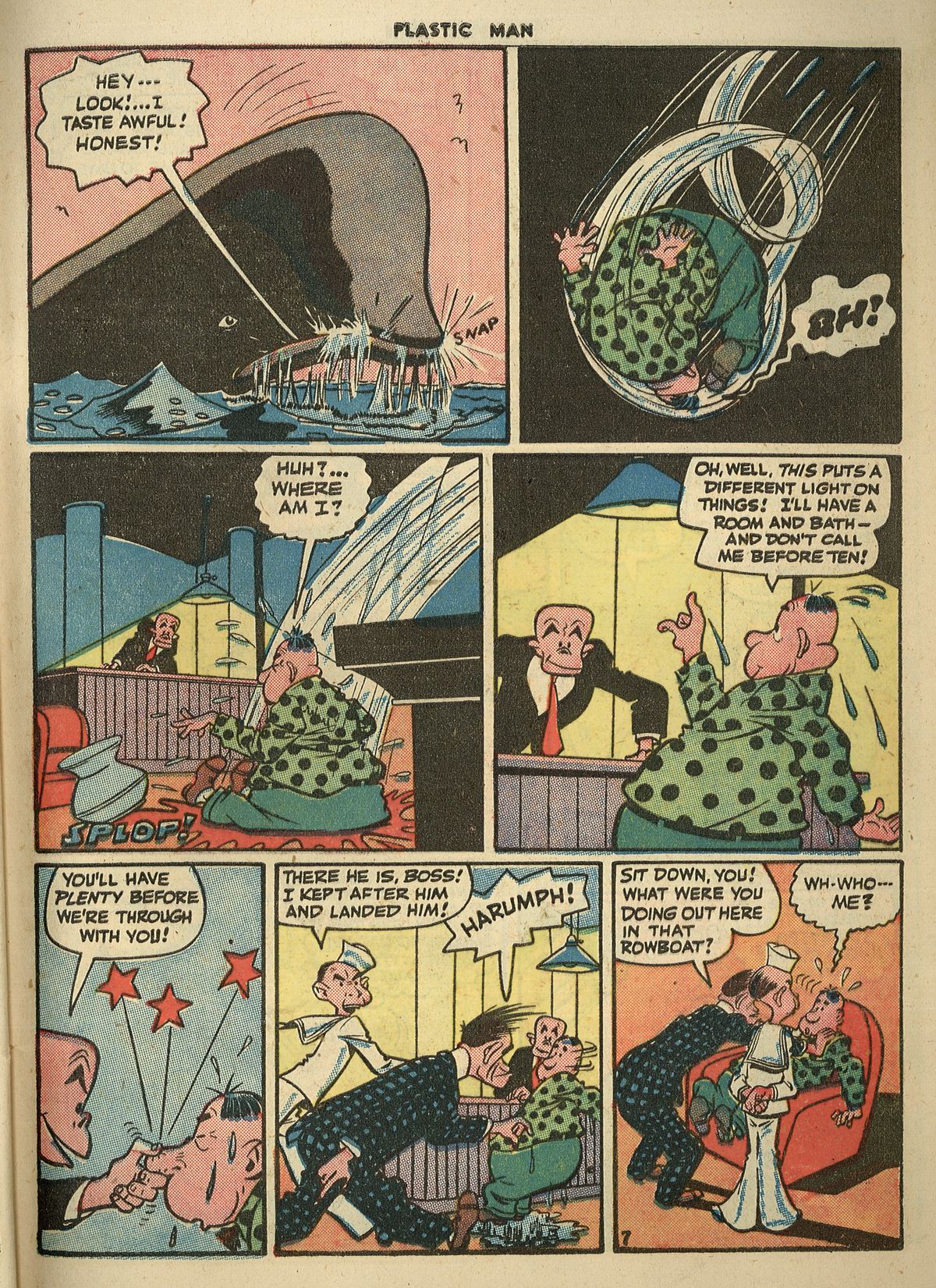 Read online Plastic Man (1943) comic -  Issue #3 - 43