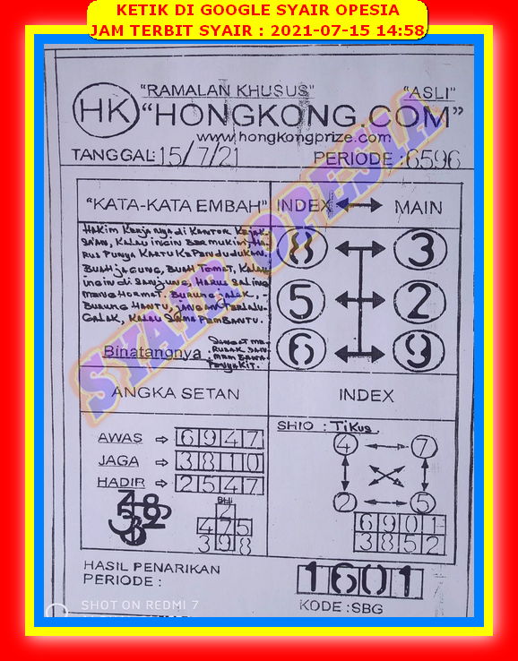 Opesia Ws Hk 15 Juli 2020