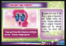 My Little Pony Twilight and Tempest MLP the Movie Trading Card