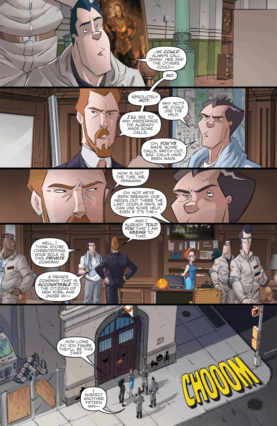 Read online Ghostbusters (2013) comic -  Issue #9 - 10