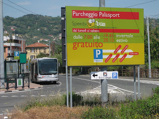 Free parking at La Spezia