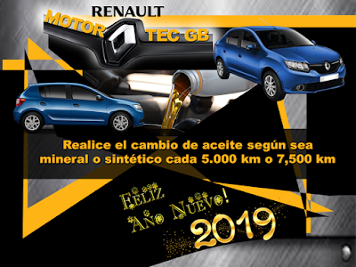  Cambio de Aceite Renault